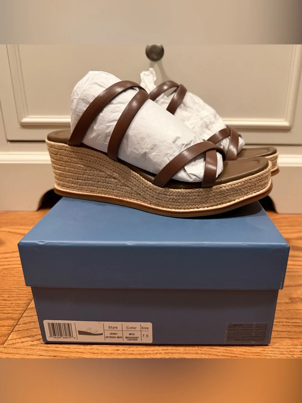 New Paige Jenny sandals 7.5